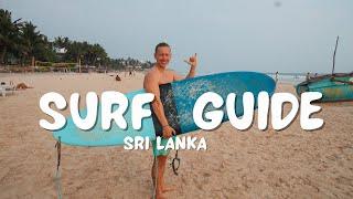 Der einzige SURF GUIDE den du in SRI LANKA brauchst • Surf Anfänger Surf Vlog