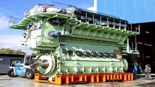 10 Extreme Big Engines Starting Up