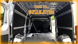 DIY Van Build – Promaster 2500 159WB - 3M Thinsulate Insulation – Part 3