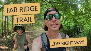 Exploring Far Ridge Trail at the Cincinnati Nature Center ...the right way!