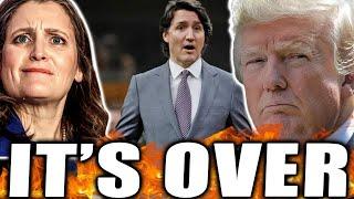 Trump Actually BROKE Justin Trudeau