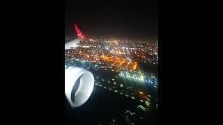 Fly Jinnah A320 Night Landing at Karachi Airport