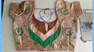 very beautiful blouse design cutting and stitching/by akanksha fashion