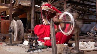 How was it made? Traditional Indian Weaving