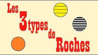 Les 3 types de Roches [Début'en Géol#1]