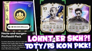 ER IST DA! NEUER 400K TOTY/FUTURE STAR ICON PICK! LOHNT ER SICH?! in EA FC 25