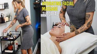Float Away With My Relaxing Hydrating Facial Massage Tutorial