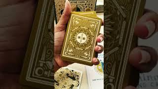 Illuminated Tarot Deck Playing Cards & The Practical Witch’s Spells Deck, mini-unboxing 