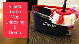 Vileda Turbo Mop, Unboxing & Quick Demo