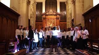 Cambridge University Gospel Choir sings 'Ride On King Jesus