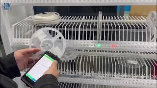 How is working Smart Storage Rack for SMD components.