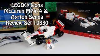 Review LEGO McLaren MP4/4 & Ayrton Senna (Icons Set 10330)