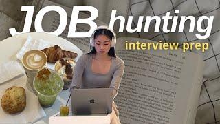 Job Hunting Struggles [EP.02] | prepping for my first interview 