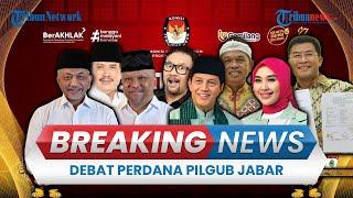 BREAKING NEWS: Debat Perdana Pilgub Jawa Barat, 4 Paslon Siap Adu Gagasan dan Program