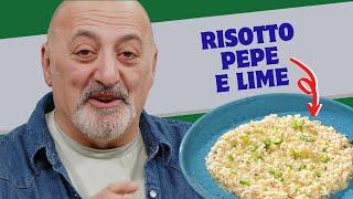 Risotto pepe e lime