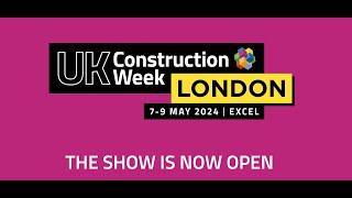 UK Construction Week London 2024 - Day 1 Highlights