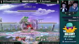 PM @ the Balcony 79 - Winners Quarters ft. R3|ThundeRzReiGN (Falcon) VS ilovebagelz (Luigi)