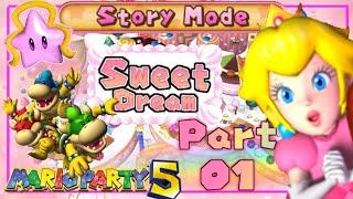 Mario Party 5 | Story Mode | Sweet Dream | Peach Gameplay