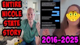 ENTIRE Nicole State Scamming & Criminal History 2016-2025