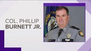 Colonel Phillip Burnett sworn in as new Kentucky State Police commissioner