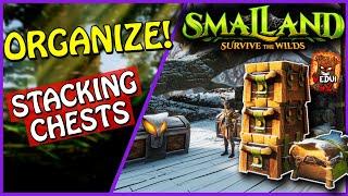 BUILD Tip! Stacking Storage Chests in Smalland!