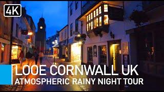 Exploring Looe Cornwall UK at night 2021 - Where to Holiday in Britain