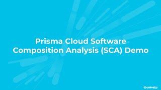 Software Composition Analysis (SCA) Demo