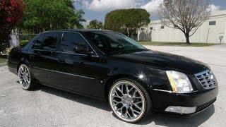 For Sale 2008 Cadillac DTS Sedan 20 Inch Chrome Wheels with Vogue tires