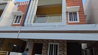 ID 1368  East TBM Rajakilpakkam  Tellus Avanue 1500 soft New 3 Bhk Duplex Cilla House for sale