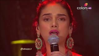 Aditi Rao Hydari Singing Live | Vaan Varuvaan | IIFA Rocks 2017 | A.R.Rahman | Kaatru Veliyidai | HD