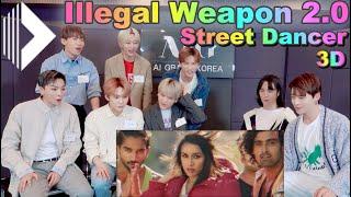 KPOP IDOL’s reaction to the Indian version of Step-UpD-CRUNCHIllegal Weapon 2.0|Street Dancer 3D