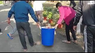 new year campus cleaning @nsti dehradun