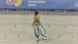 2023 WORLD CHAMPIONSHIPS SHANGHAI CLASSIC SLALOM Final (SRW) 4th QIN YUQING(CHN)