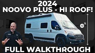 2024 Noovo Plus Class B Van | Ram ProMaster 3500 Chassis | First Super High Van Roof! | *FULL TOUR*