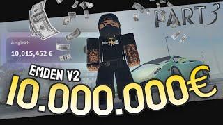 ROAD TO 10.000.000€ - FOLGE 3 in NOTRUF EMDEN - ROBLOX