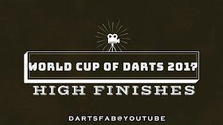 World Cup of Darts 2017  -  High Finishes HD