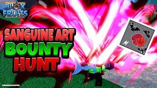 Sanguine Art is OP! (Update 20 Blox Fruits Bounty Hunting)