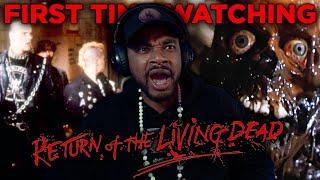 Filmmaker reacts to The Return of the Living Dead (1985) for the FIRST TIME!