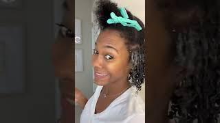 Wash and go tutorial that lasts 7 days ️ #washandgo