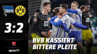 Hertha – Dortmund 3:2 | Highlights Bundesliga 17. Spieltag | SPORT1