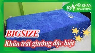 Review Khăn Trải Giường Spa Kích Thước Siêu Khủng (Big Size) Trông Như Thế Nào