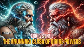 Enki vs. Enlil: The Anunnaki Clash of Divine Powers #enki #enlil #anu