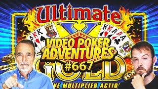 $15 a Spin Triple Play on Ultimate X Gold Video Poker!