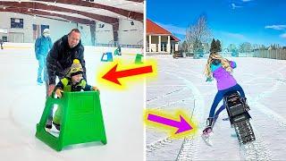 Winter Fails with Trinity and Preston!!