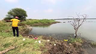 Hook fishing in river| River fishing videos | catch big fish in manjeera river