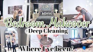 NEW! EXTREME DEEP CLEAN WITH ME // MASTER BEDROOM MAKEOVER // CLEANING MOTIVATION 2023