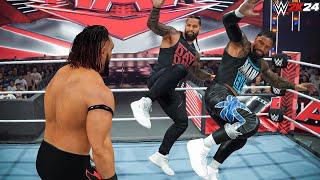 WWE 2K24: Usos' Dominant Return Shakes Up RAW! 