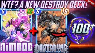 Okay...This NEW DESTROY Deck IS ACTUALLY INSANE. | Marvel SNAP