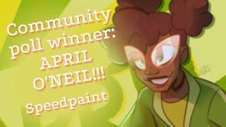 "APRIL O'NEIL" || Rottmnt speedpaint