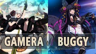 GBVSR: Gamera (Anila) Vs Buggy (Yuel) | High Level Gameplay.